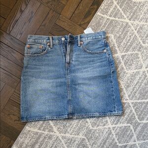 Levi’s Blue Denim Mini Skirt